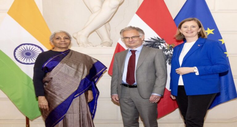 निर्मला सीतारमण की ऑस्ट्रिया के वित्त मंत्री से मुलाकात, निवेश और सहयोग पर हुई चर्चा