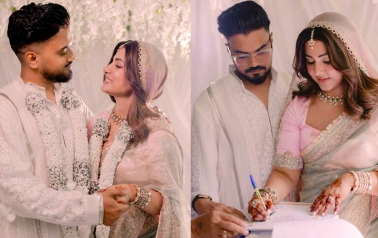 हिना खान ने रॉकी जायसवाल से की शादी, कैंसर जंग के बीच लिया प्यार भरा फैसला