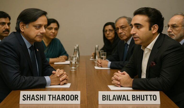 अमेरिका में शशि थरूर बनाम बिलावल भुट्टो: वाशिंगटन डीसी में भारत-पाकिस्तान डेलीगेशन आमने-सामने