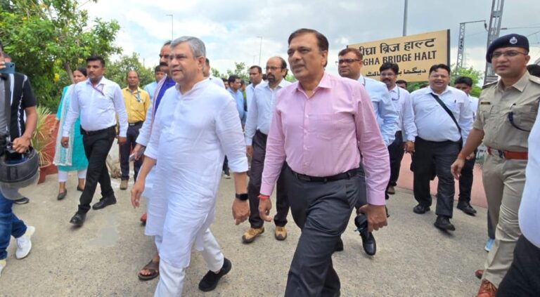 रेल मंत्री अश्विनी वैष्णव बिहार दौरे पर, समस्तीपुर में 17 करोड़ की परियोजनाओं का उद्घाटन