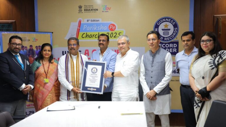 “परीक्षा पे चर्चा” ने बनाया गिनीज वर्ल्ड रिकॉर्ड, 3.53 करोड़ पंजीकरण के साथ रचा इतिहास