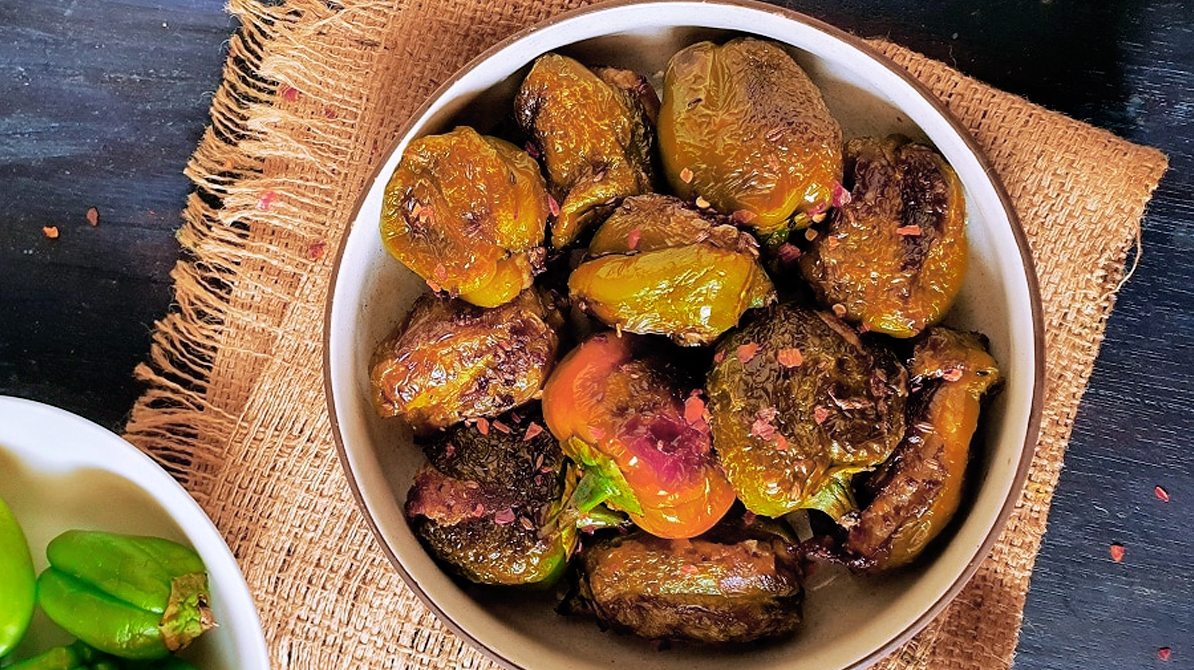 भरवां सब्जी रेसिपी की तस्वीर