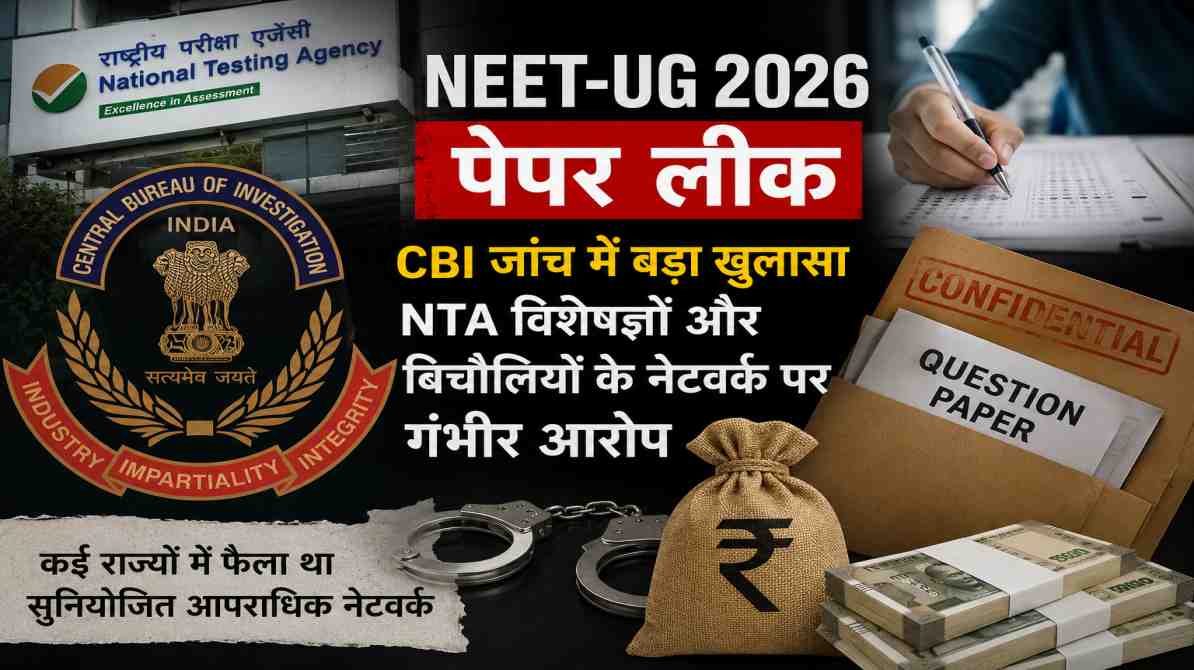NEET-UG 2026 पेपर लीक